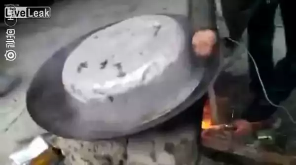 Outrage As Chinese Villagers Boil Dog Alive In A Huge Pot Of Water. Photos